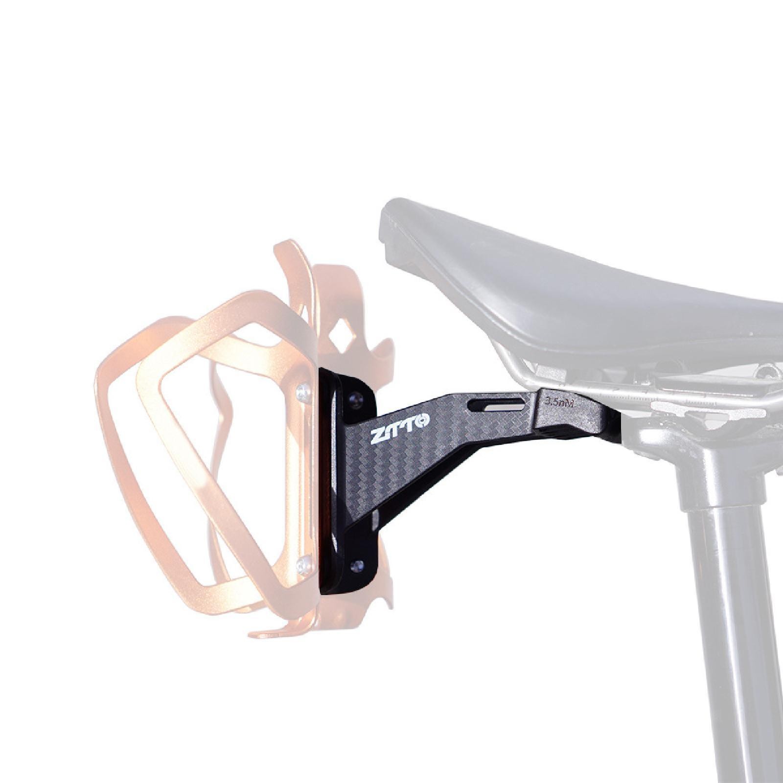 Dual Bottle Cage Holder with Saddle Straps