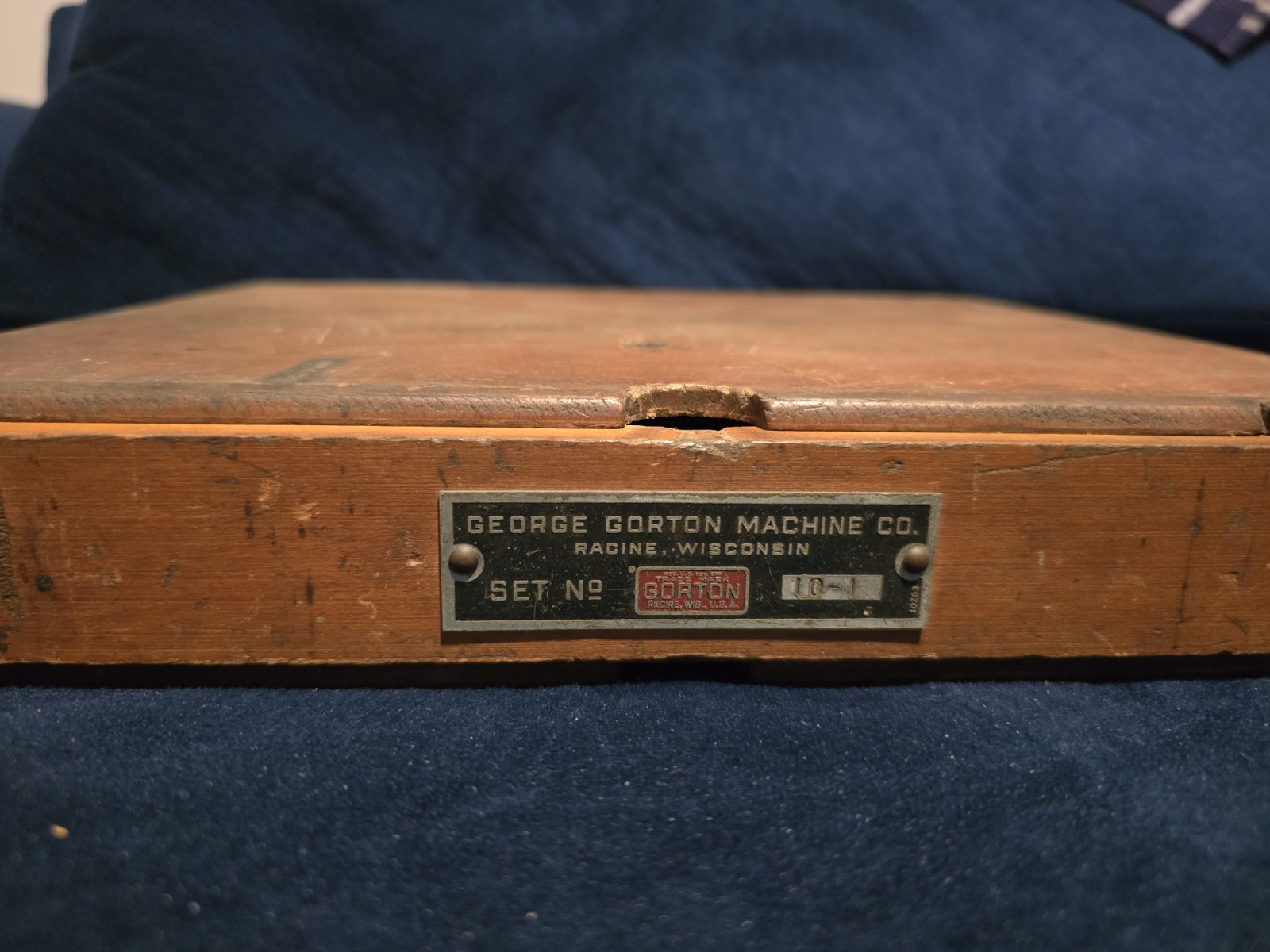 Vintage George Gorton Machine Co Racine No 10 -1