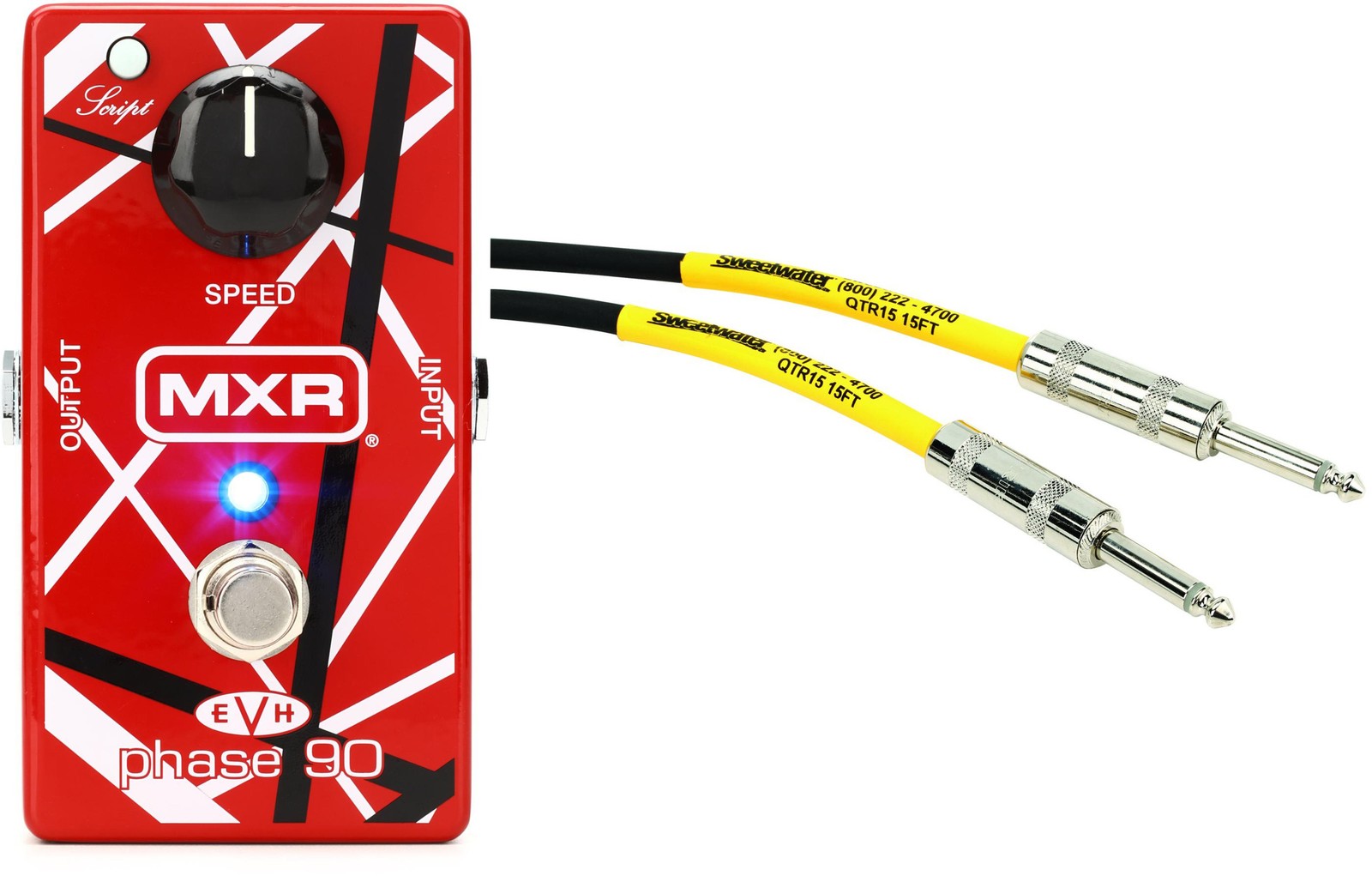 MXR EVH Phase 90 Eddie Van Halen Phase Pedal + Pro Co EGSS-15 Value Bundle