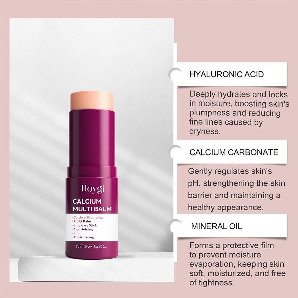 Multi-Effect Facial Care Balm Stick - 9g Portable Moisturizing Stick for Fa X2O2