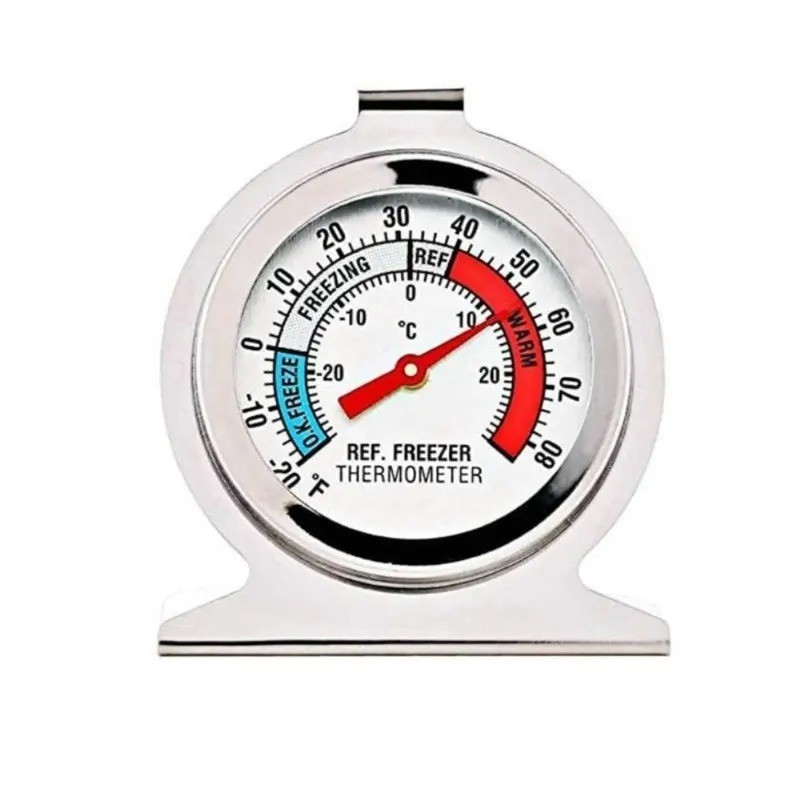 Refrigerator Freezer Thermometer Large Dial Thermometer