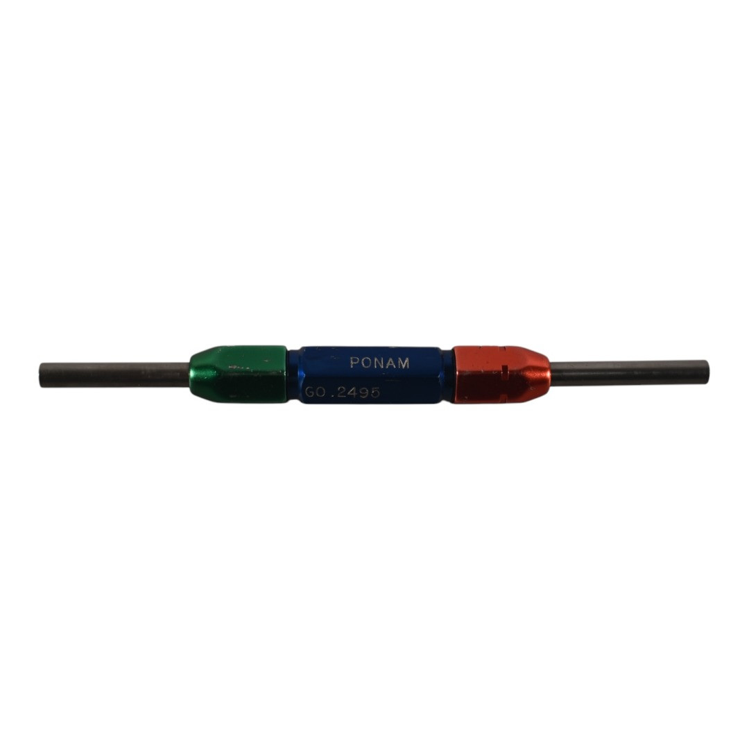 Ponam Pin Plug Inspection Gage Go pd .2495 No go .2498