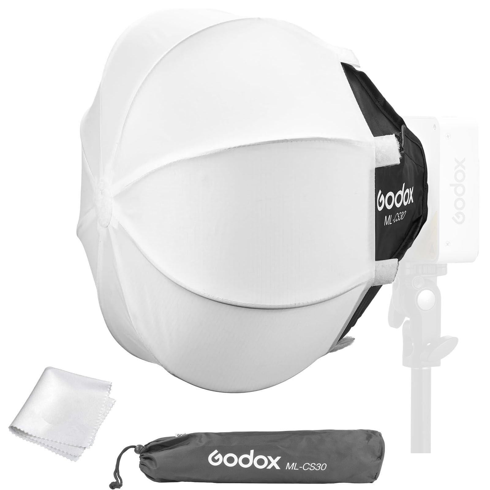 ML100BI & ML100R Soft Boxes, 11.8"x11.8", with ML100R, ML100Bi, ML60IIBi, ML6...
