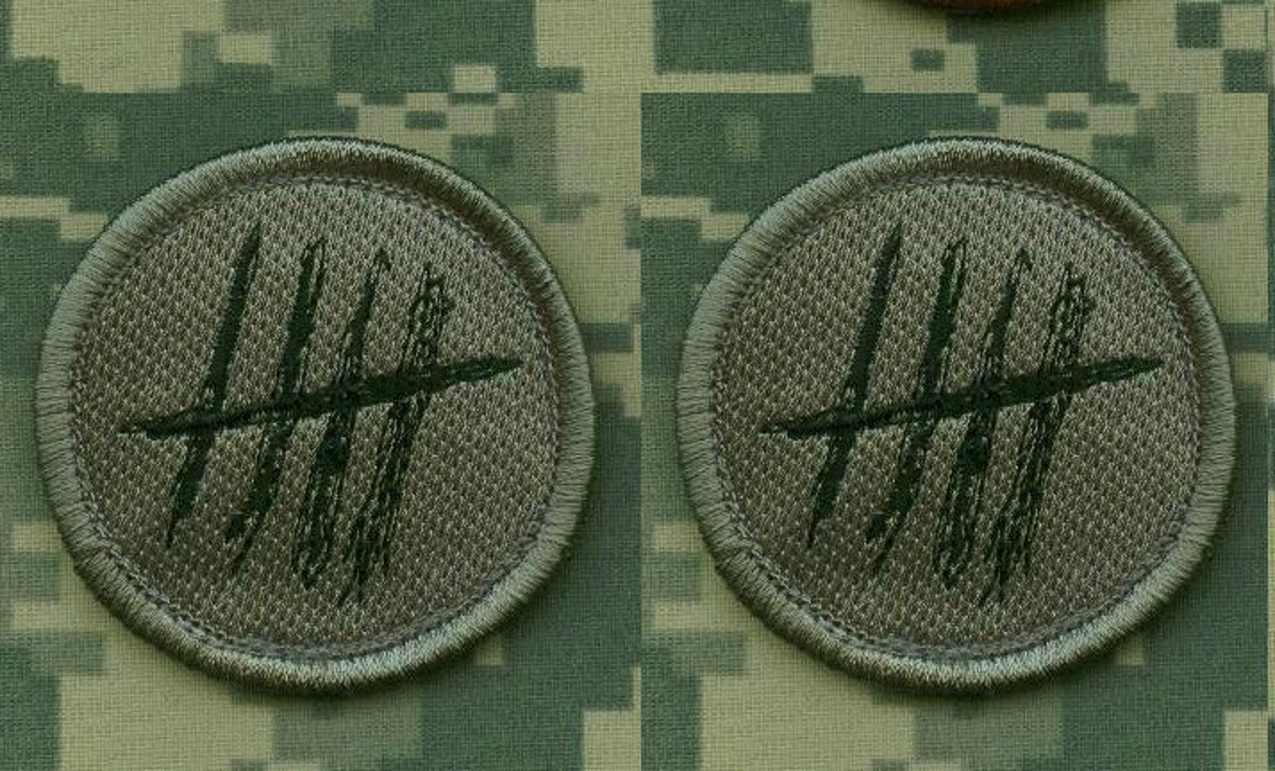 DAESH WHACKER GREEN BERETS burdock PATCH 5th-Special Forces Group INFIDEL LEAGUE