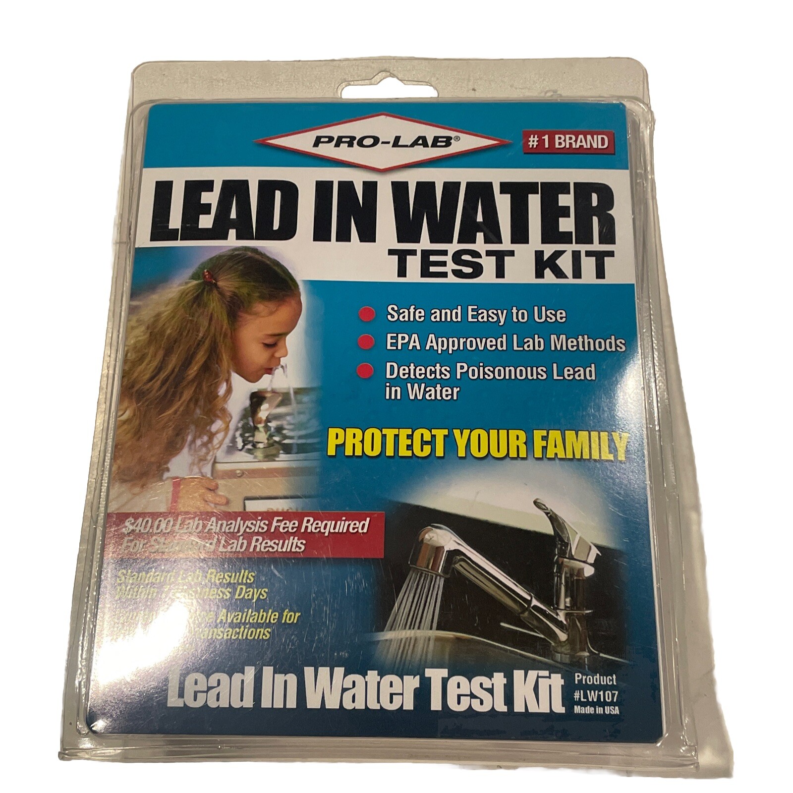 Lead In Water Test Kit Drinking Water Lead Detector Testing Kit by PRO-LAB