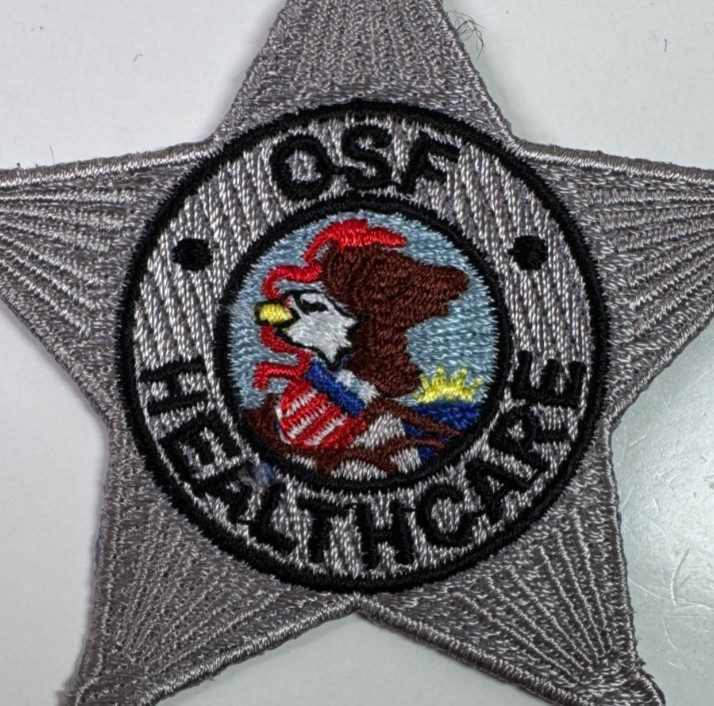 OSF Healthcare Peoria Illinois IL Hospital Patch C1b