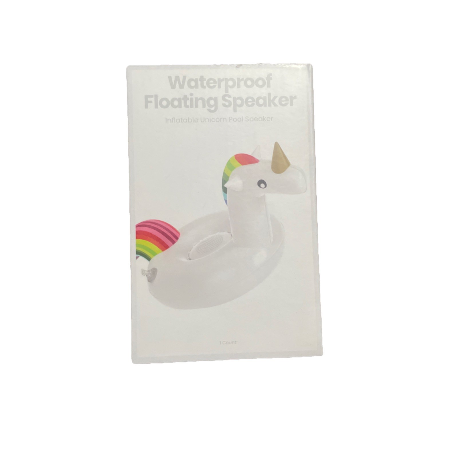 GEMS Unicorn Floating Speaker Water-Resistant USB-C Wireless White