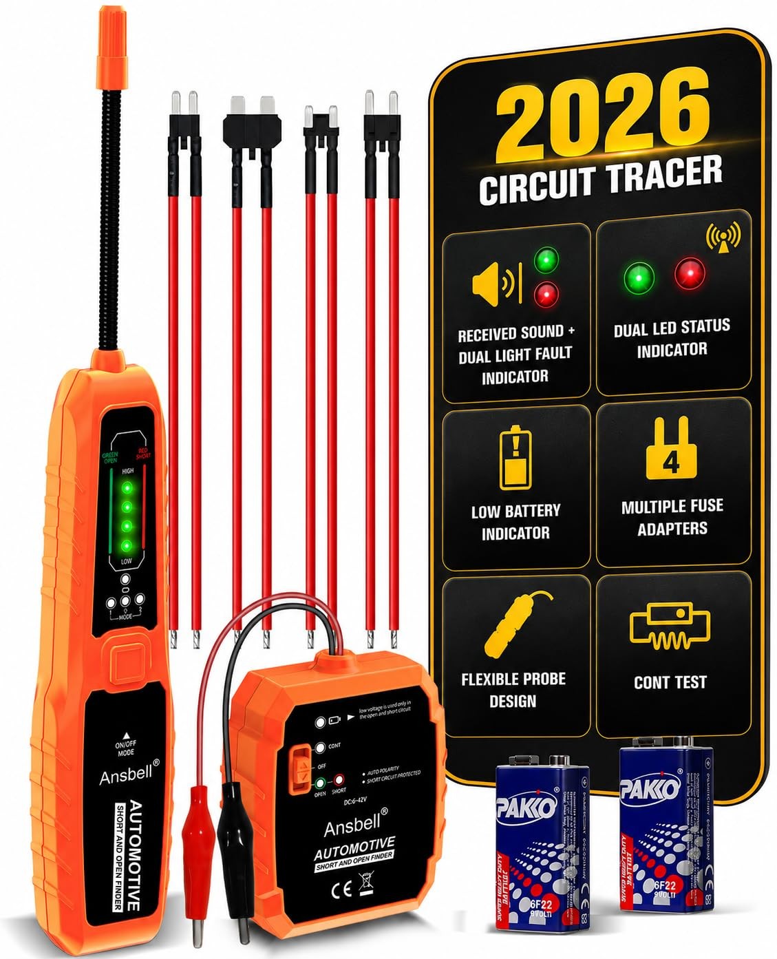 Ansbell Automotive Circuit Tracer Tone Generator