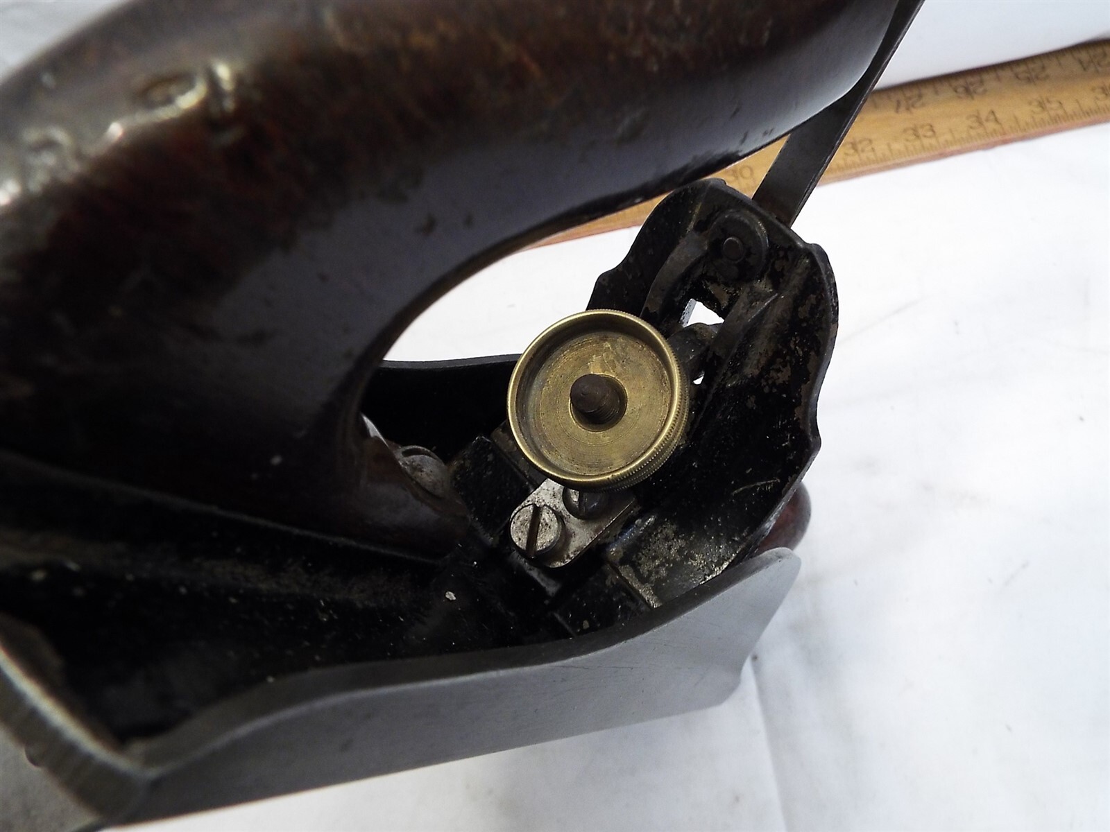 Stanley Bailey 4-1/2 Wide Jack Bench Plane Bailey 1867 Large Wheel Wood Tool