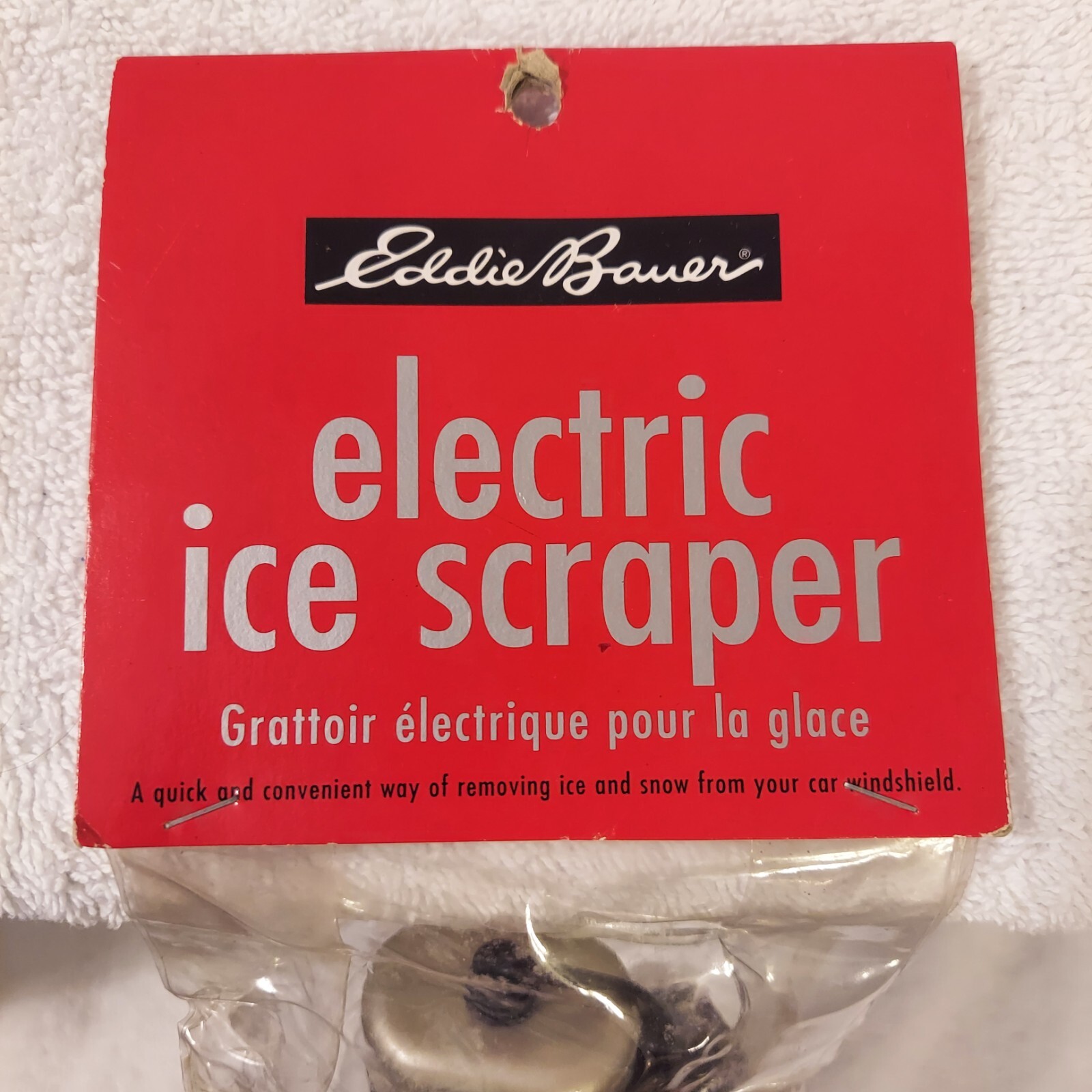 Eddie Bauer Electric Ice Scraper #53378, Unopened In Origional Package, 12...