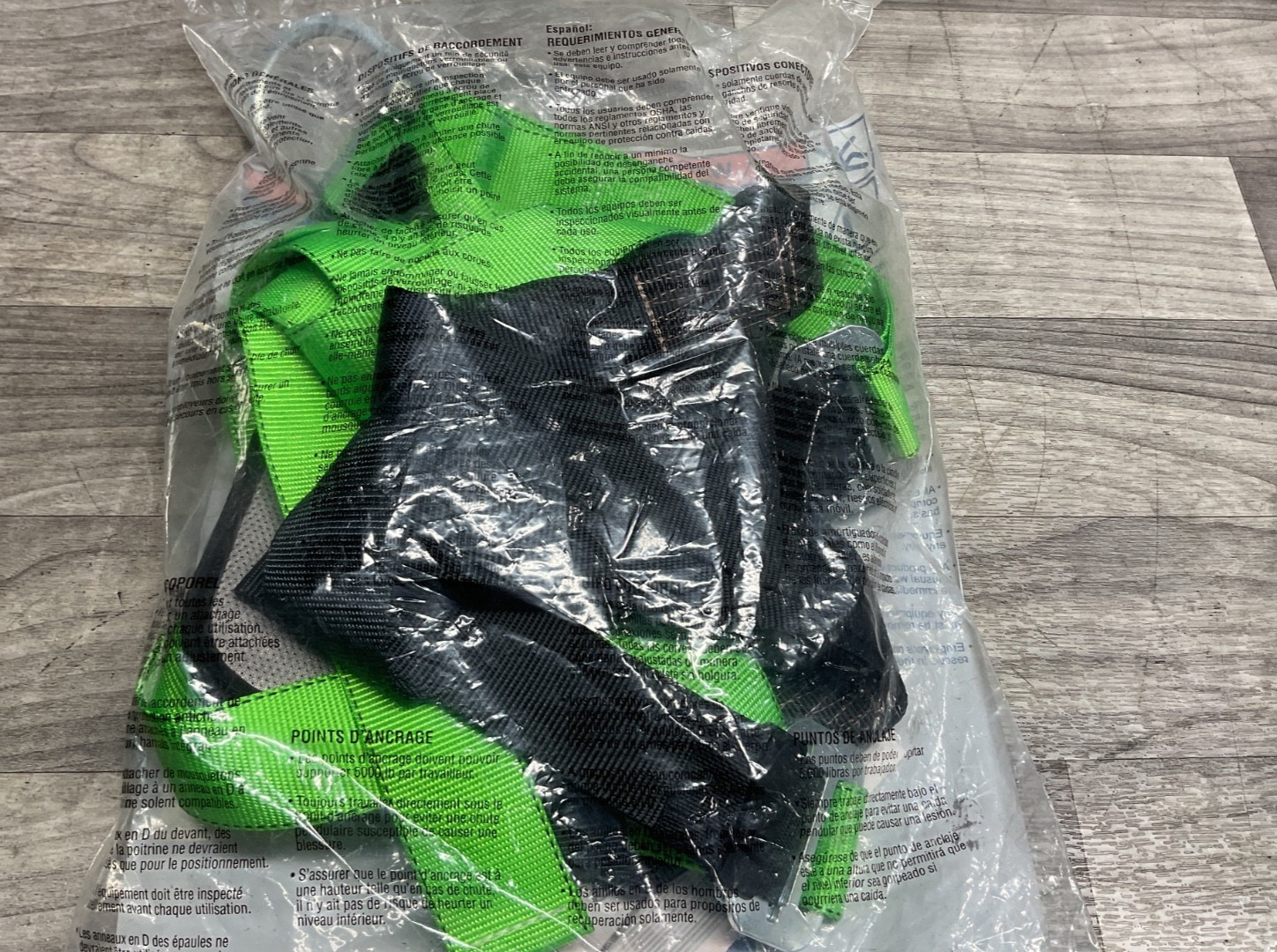 Honeywell Miller 650T-7/UGK Full Body Harness Vest Style #313H105PR8
