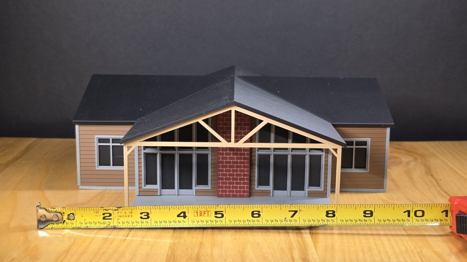 1/64 Scale House 3D Model