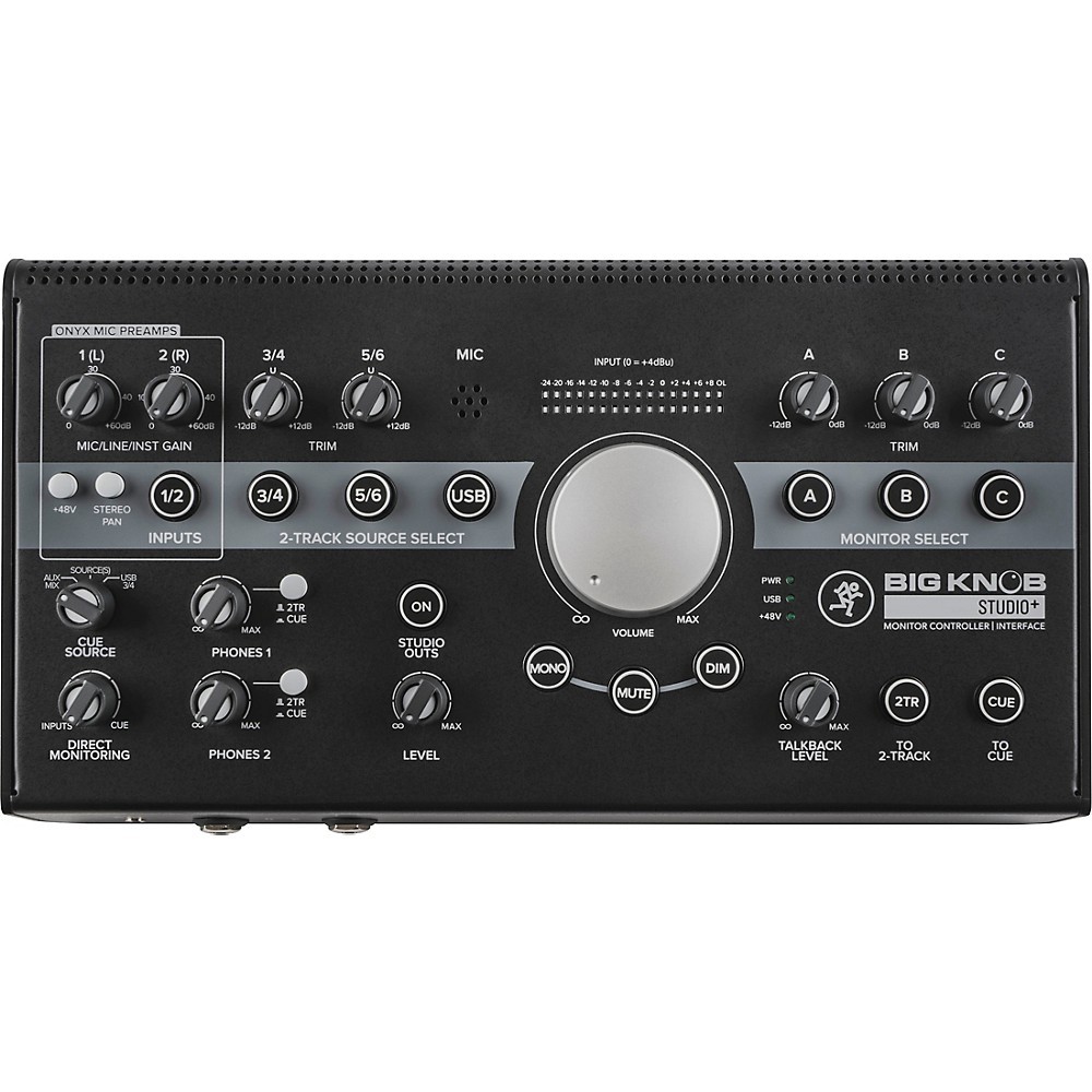 Mackie Big Knob Studio Monitor Plus Controller Interface