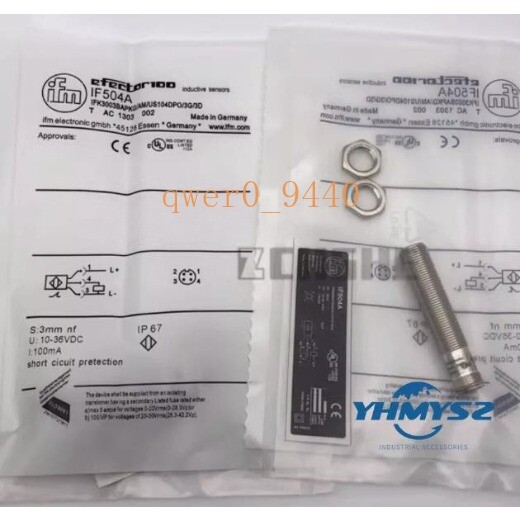 1PC New IFM IF504A Proximity Switch Sensor Free Shipping