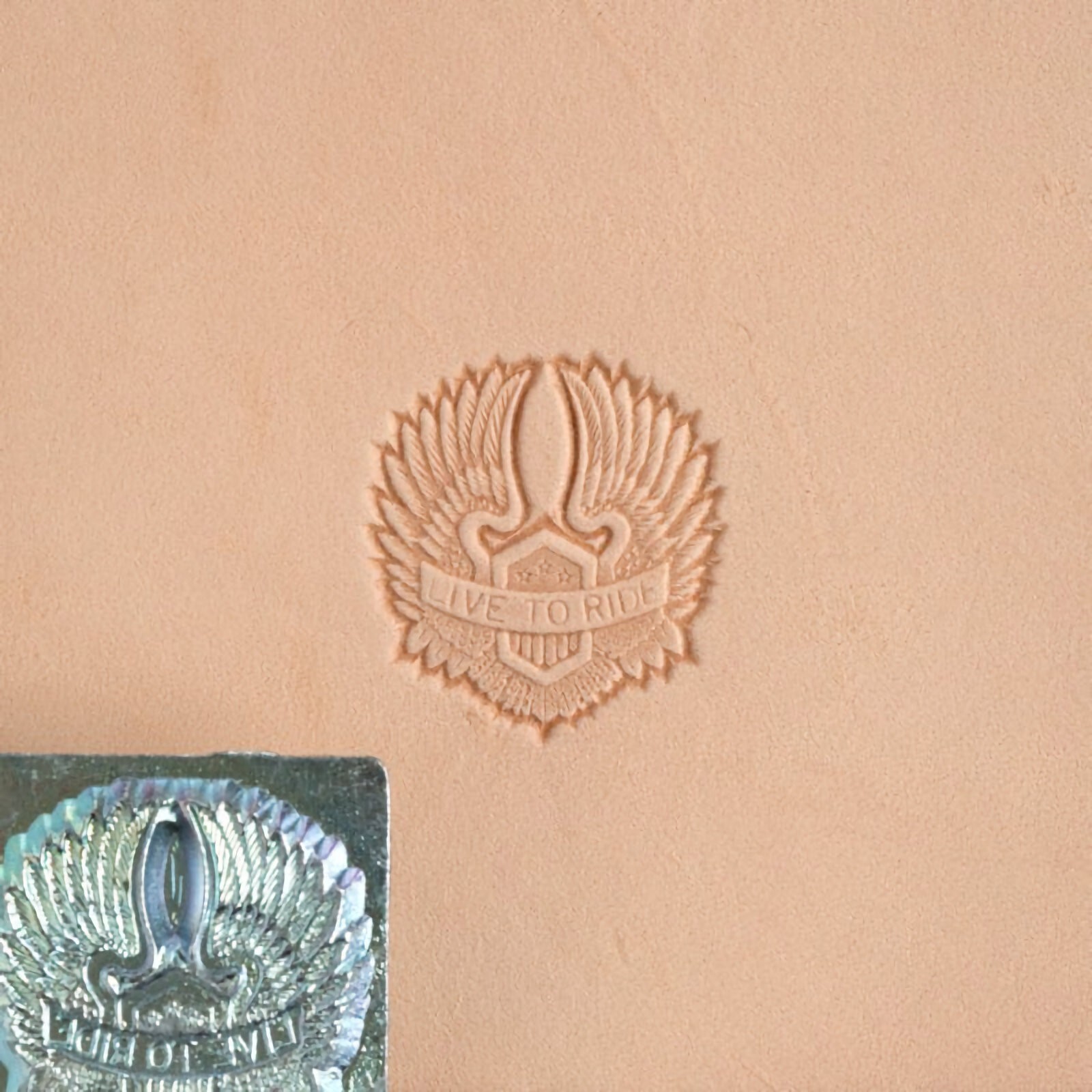 Motorcycle Wings 3-D Leather Stamp Tool 8540-00