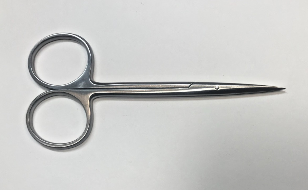 PADGETT PM-0448 Kilner Scissors, Straight with Sharp Tip 4.5" (114 mm)