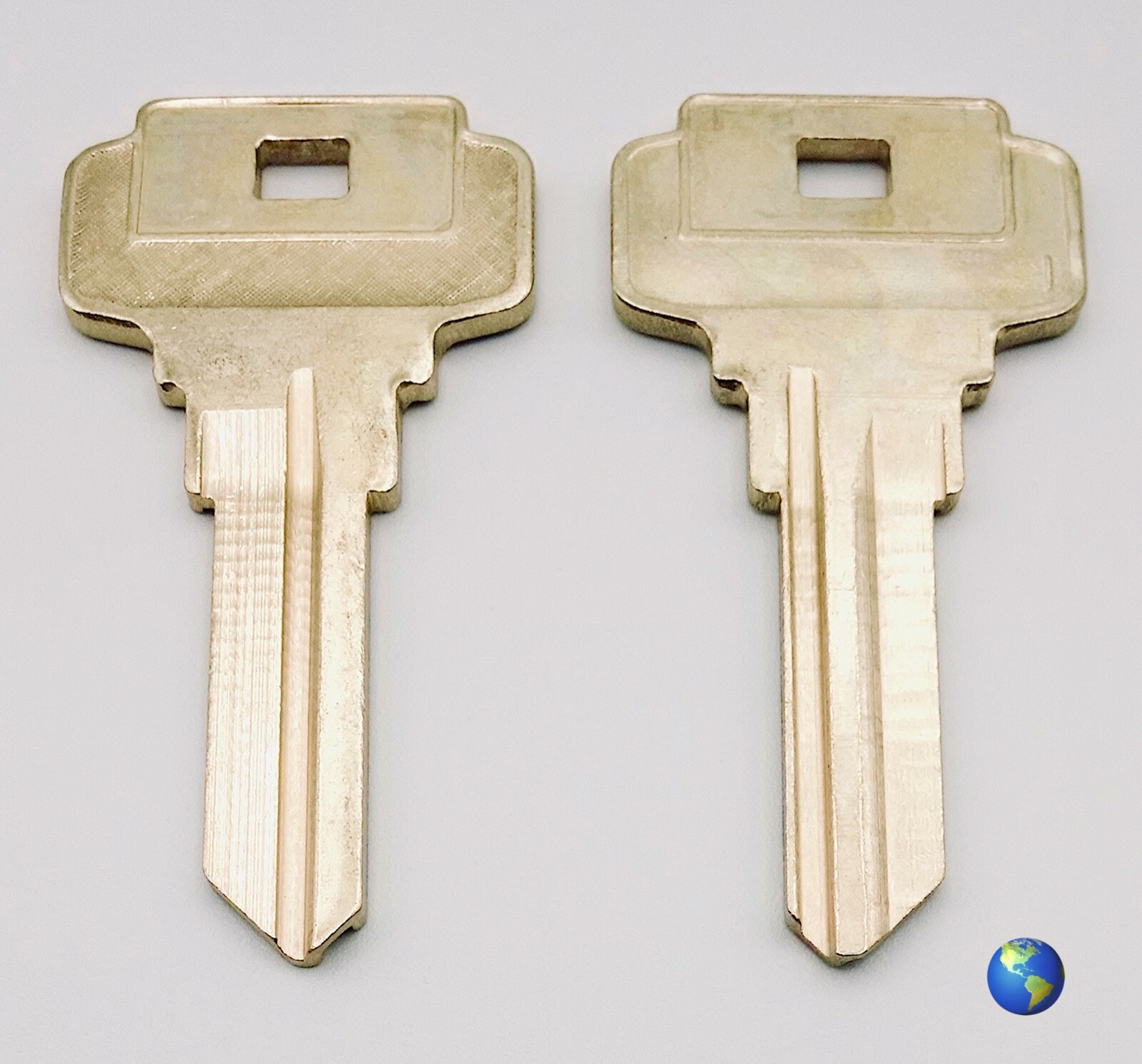 DE6 Key Blanks for Dexter, Elixir, Fortress, Lustre Line, and others (3 Keys)
