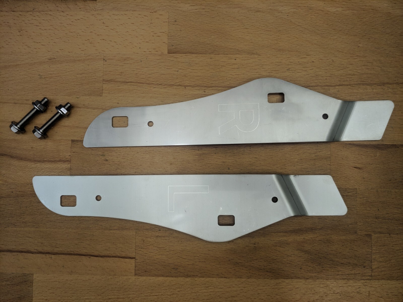 Mercedes SLK R170 Verbindungsplatte Halte Blech Stoßstange Halter vorn