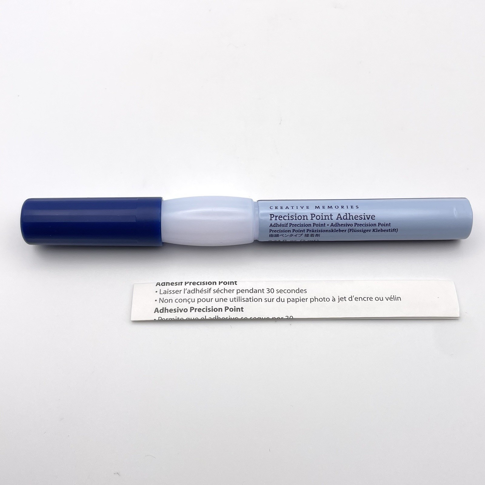 Creative Memories Precision Point Adhesive Glue Pen Scrapbooking Craft NIB