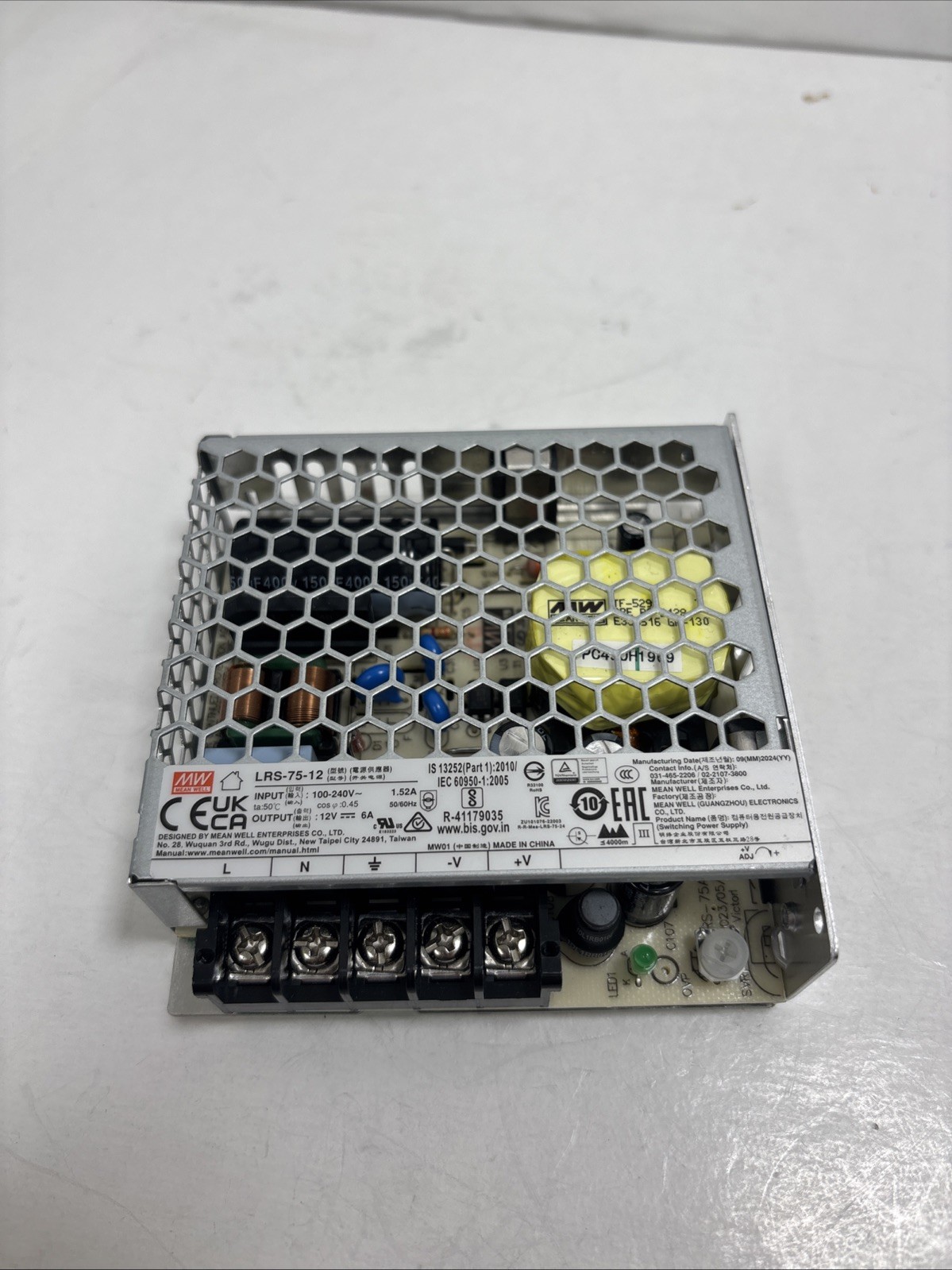 1PC New  LRS-75-12 Switching Power Supply