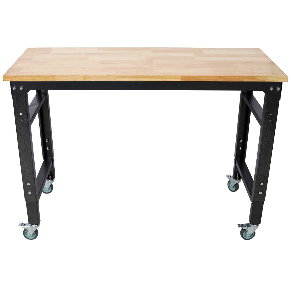Workbench - 48" Wide Rolling Workbenches for Garage - Adjustable Height