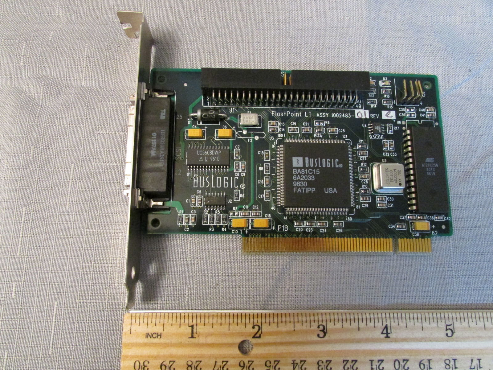 BusLogic FlashPoint LT ASSY 1002483-01 Rev. E PCI SCSI Card