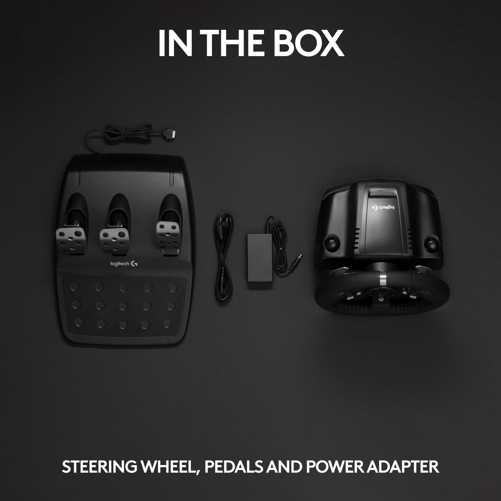 Logitech G920 Driving Force Racing Wheel Pedals Xbox PC Mac