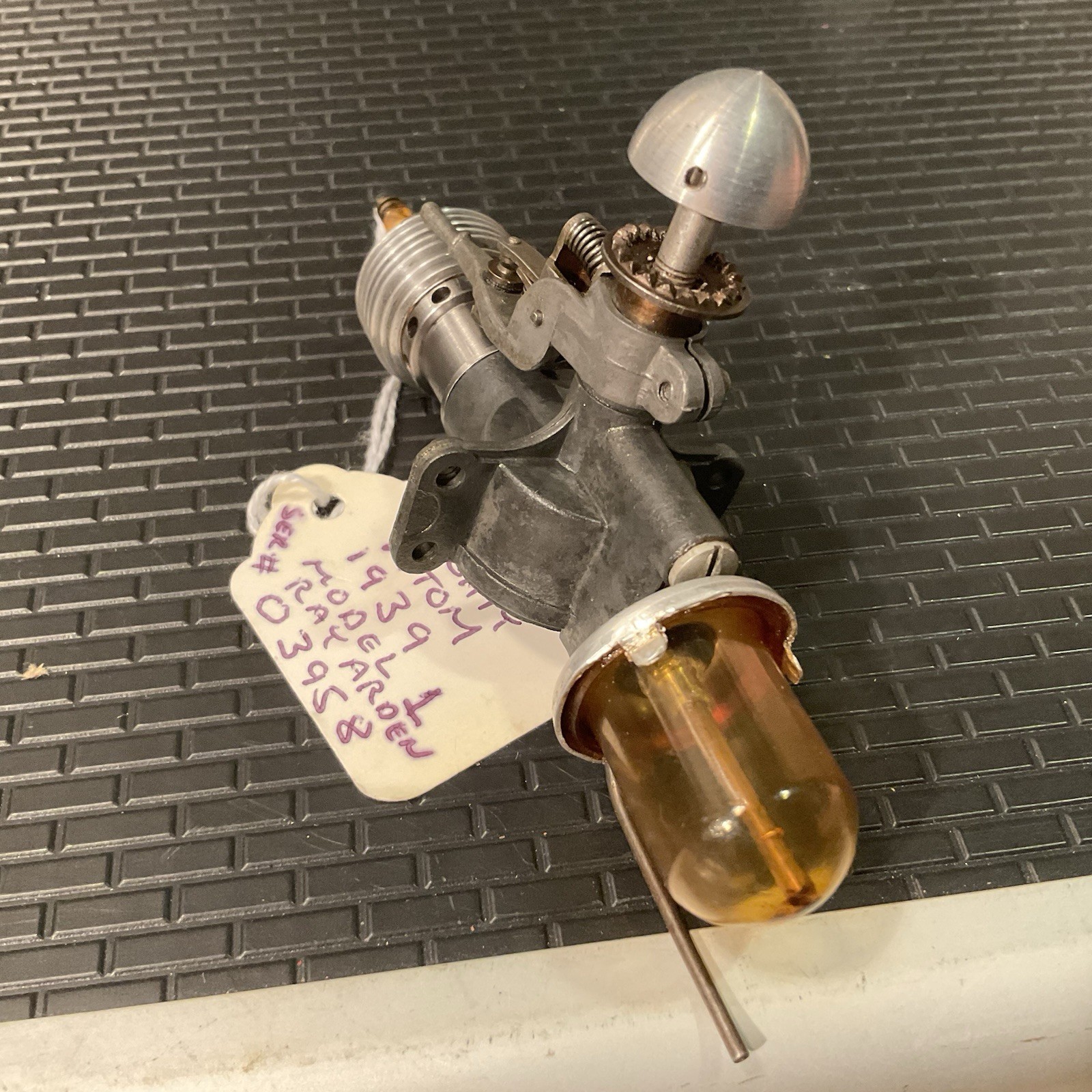 Microdyne Pre War Mighty Atom 098 ignition model engine Ray Arden Model 1