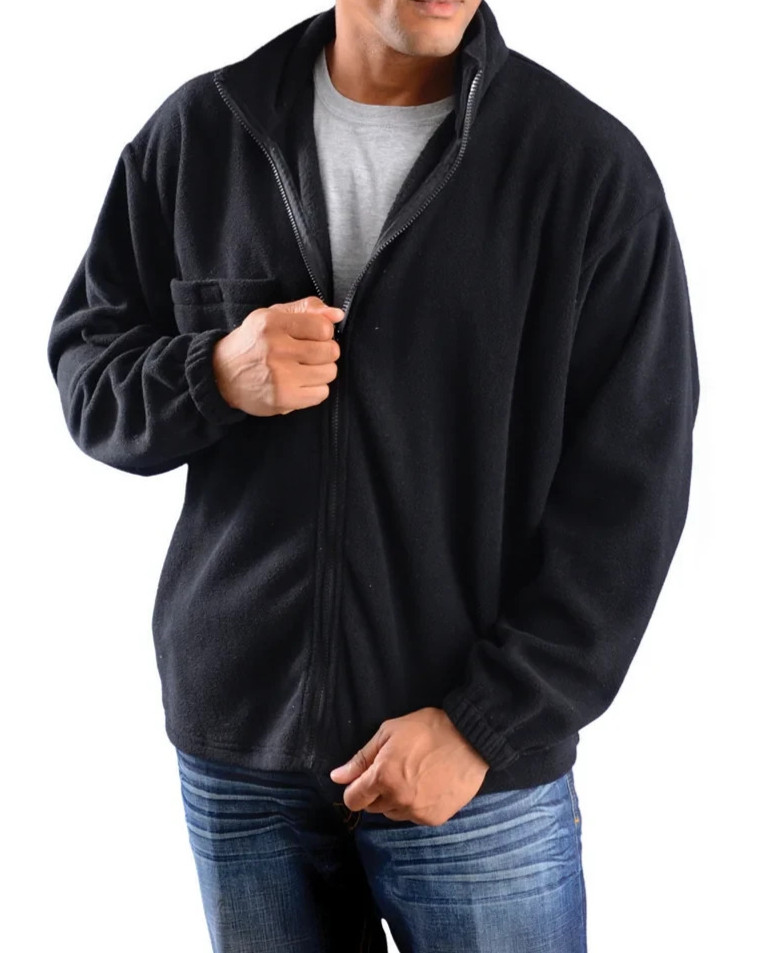 OCCUNOMIX FLEECE LINER  FOR LUX-ETJBJR 3IN1 BOMBER JACKET BLACK XL