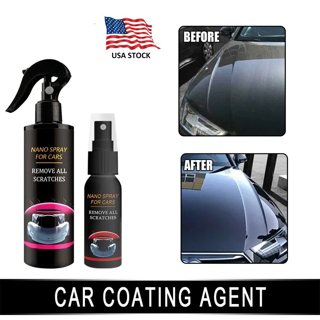 Car Nano Scratch Removal Spray Fast Repair Scratches Polish for All Car Body USA