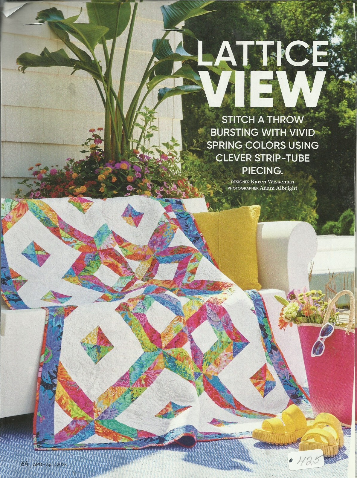 C0248  LATTICE VIEW QUILT PATTERN/INSTRUCTIONS