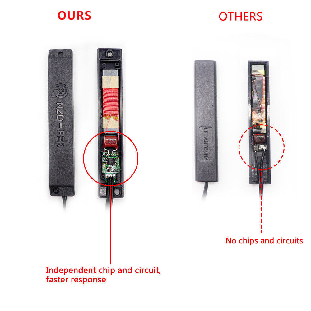 Car Keyless Entry Engine Start Alarm System Push Button Remote Starter US
