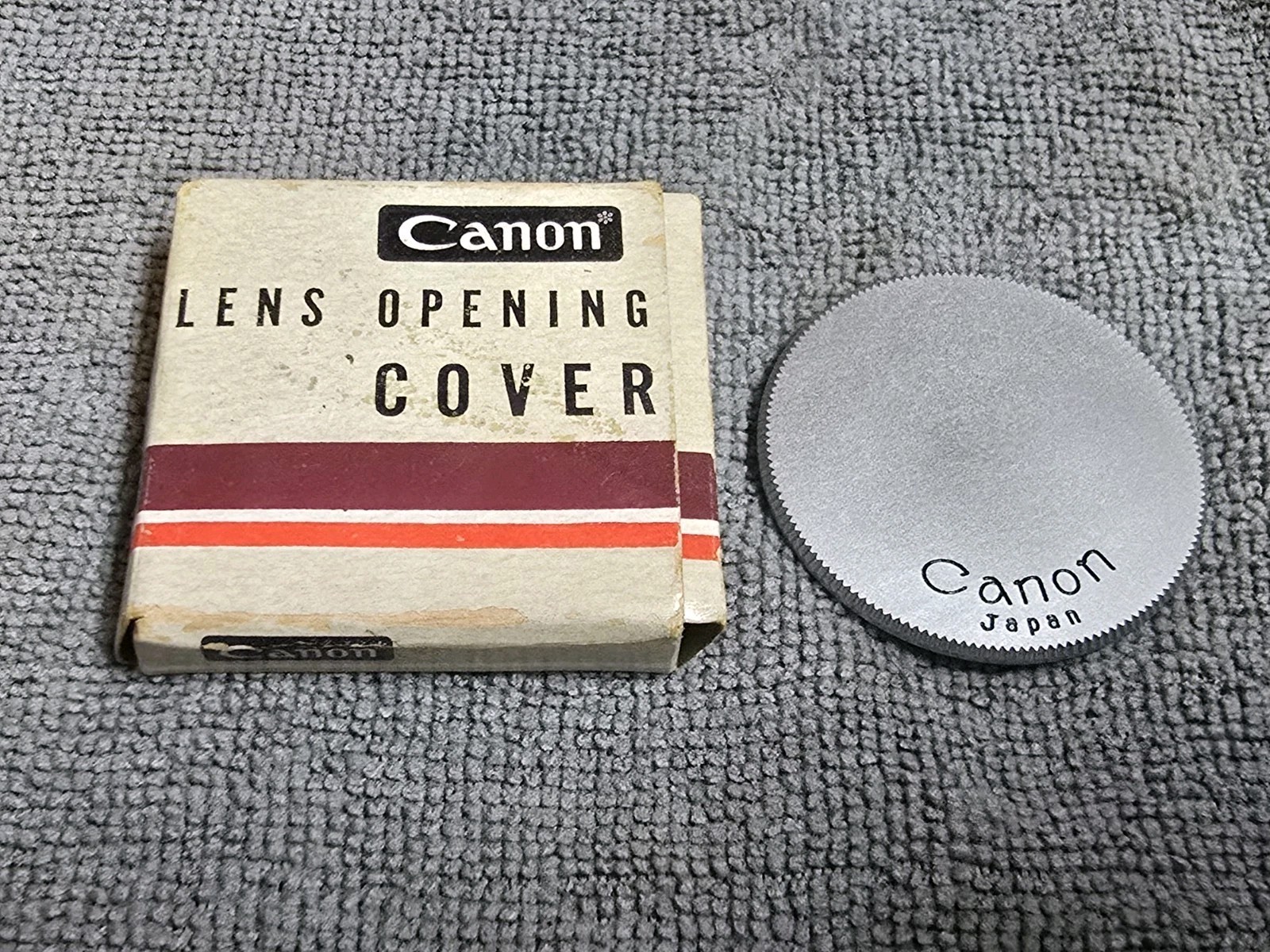 NEW OLD STOCK Canon Metal body Cap Silver Leica Screw L39 From JAPAN