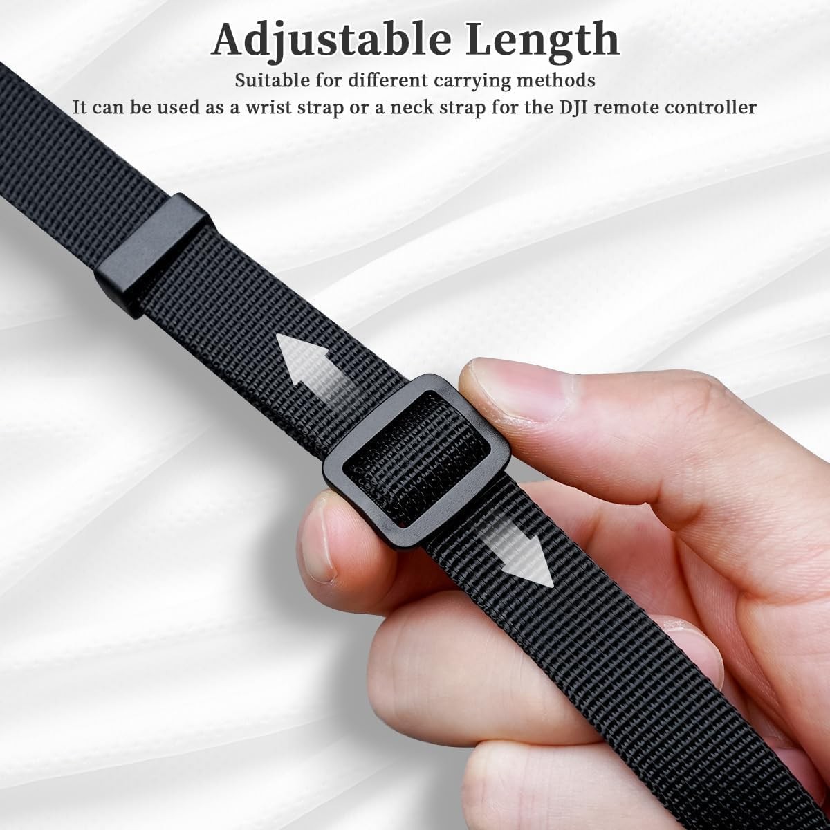FMOST Drone Neck Strap for DJI RC 2, Pro Mavic 4 Controller, Black