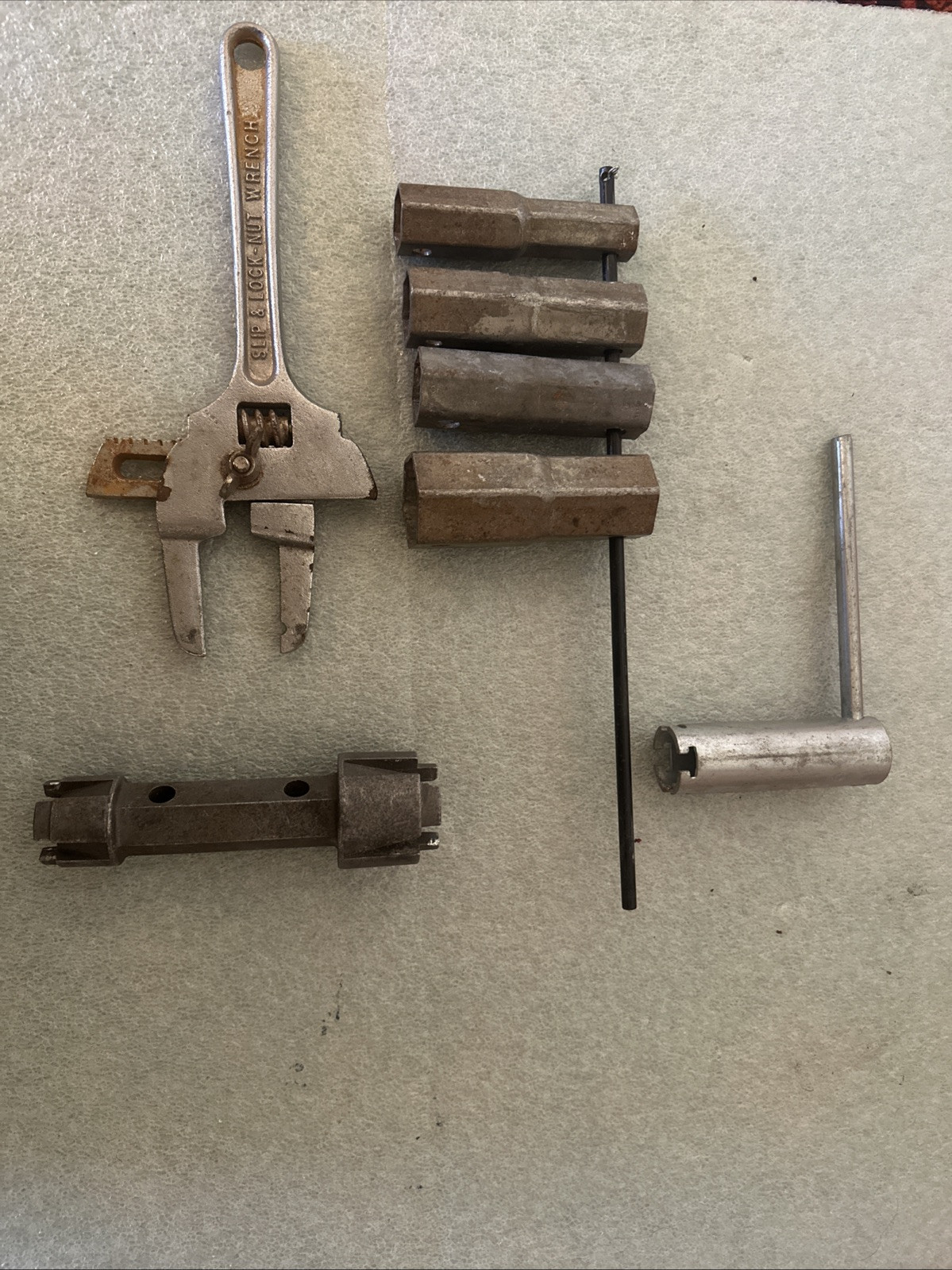 Miscellaneous plumbing wrenches