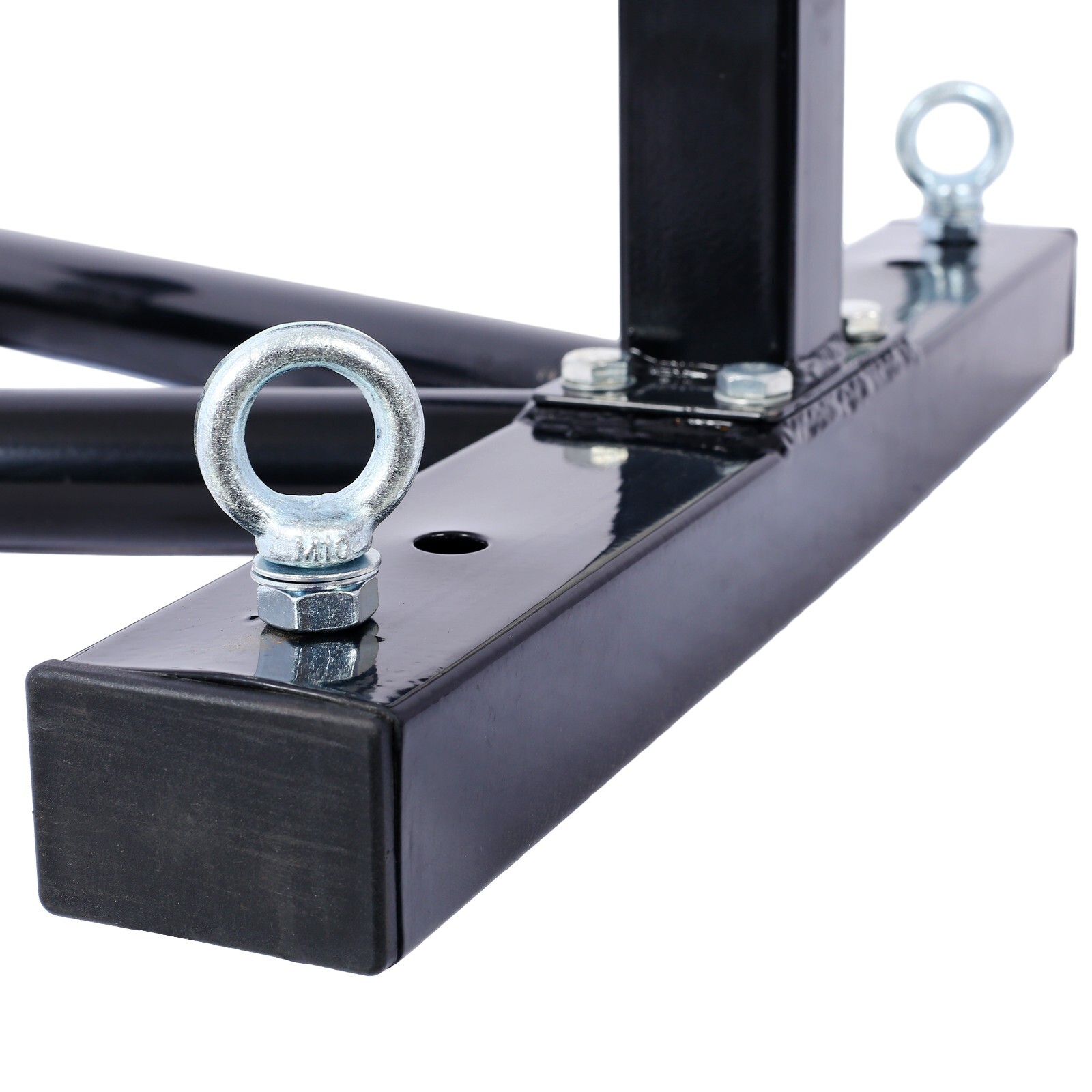 Motorcycle Front Tire Chock for 17"-21" Wheels Locking Adjusting Stand