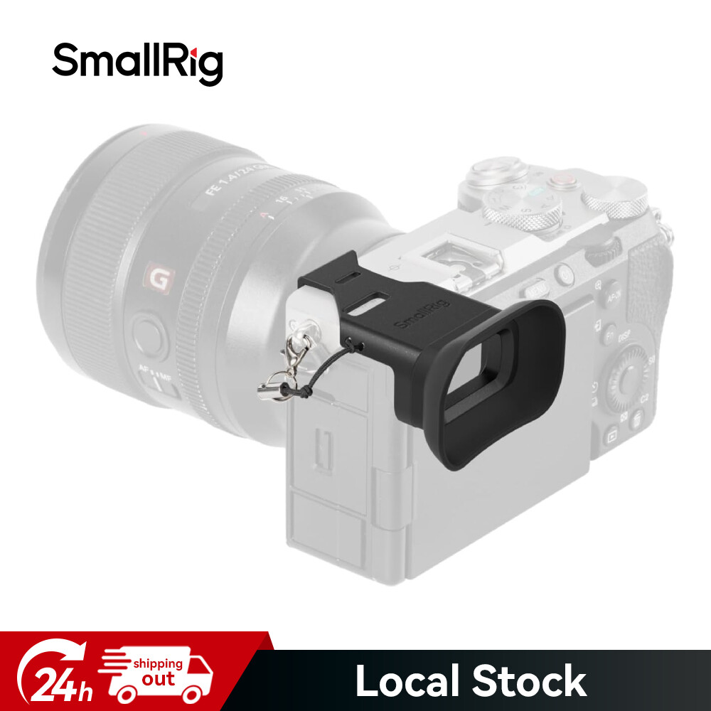 SmallRig Soft Silicone Viewfinder Eyecup for Sony A7C II/A7CR Camera w/Lanyard
