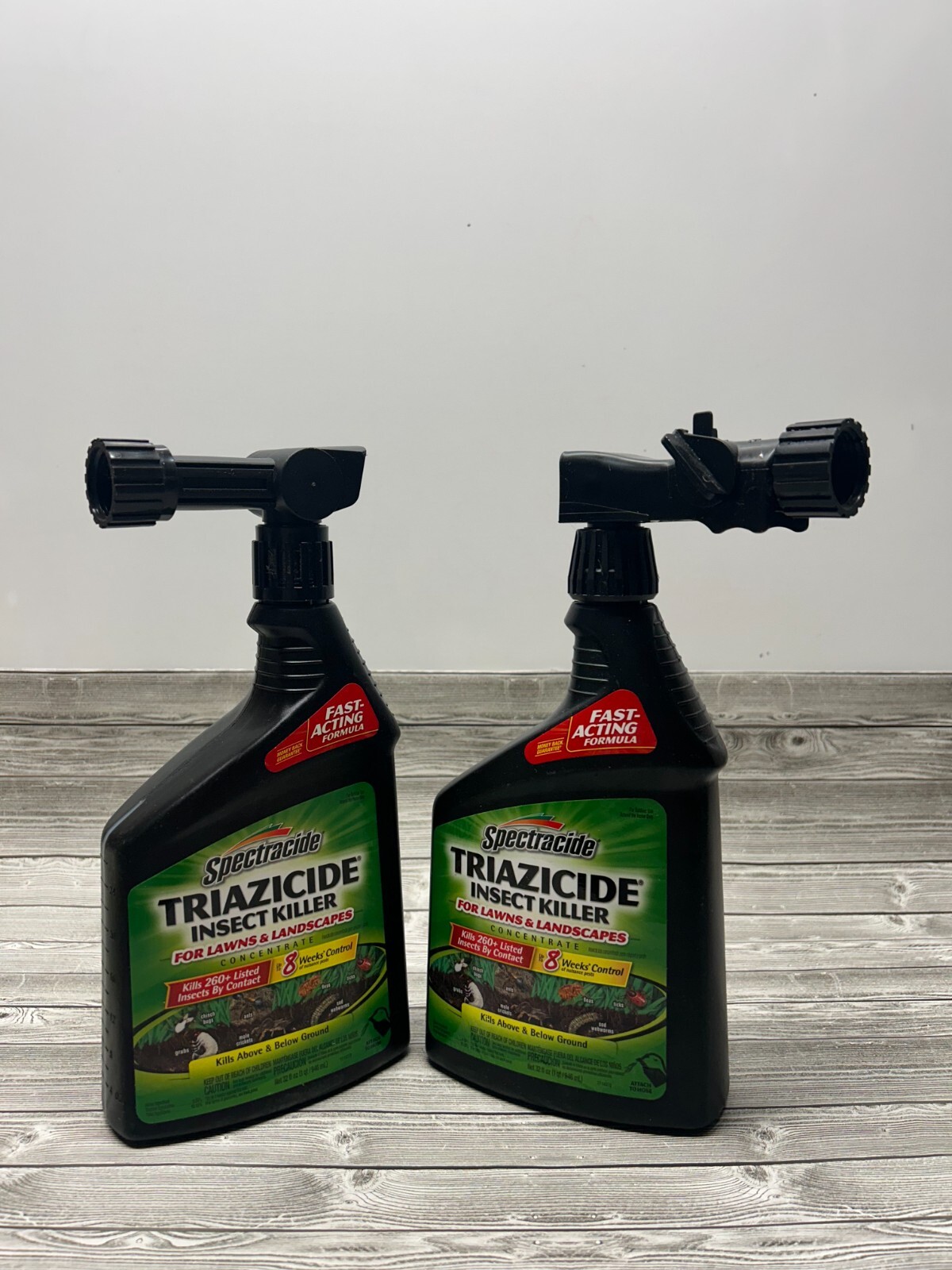 Two Pack Spectricide Triazicide Insect Killer Lawns & Landscape Concentrate 32oz