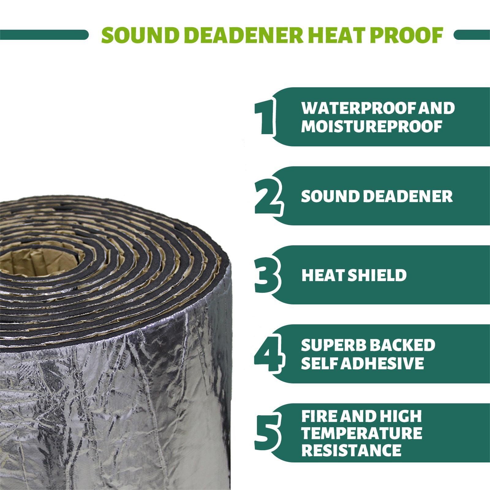 INDUSTRIAL AREA WALL FLOOR CARGO AREA SOUND DEADENING MAT THICKENED STICKABLE