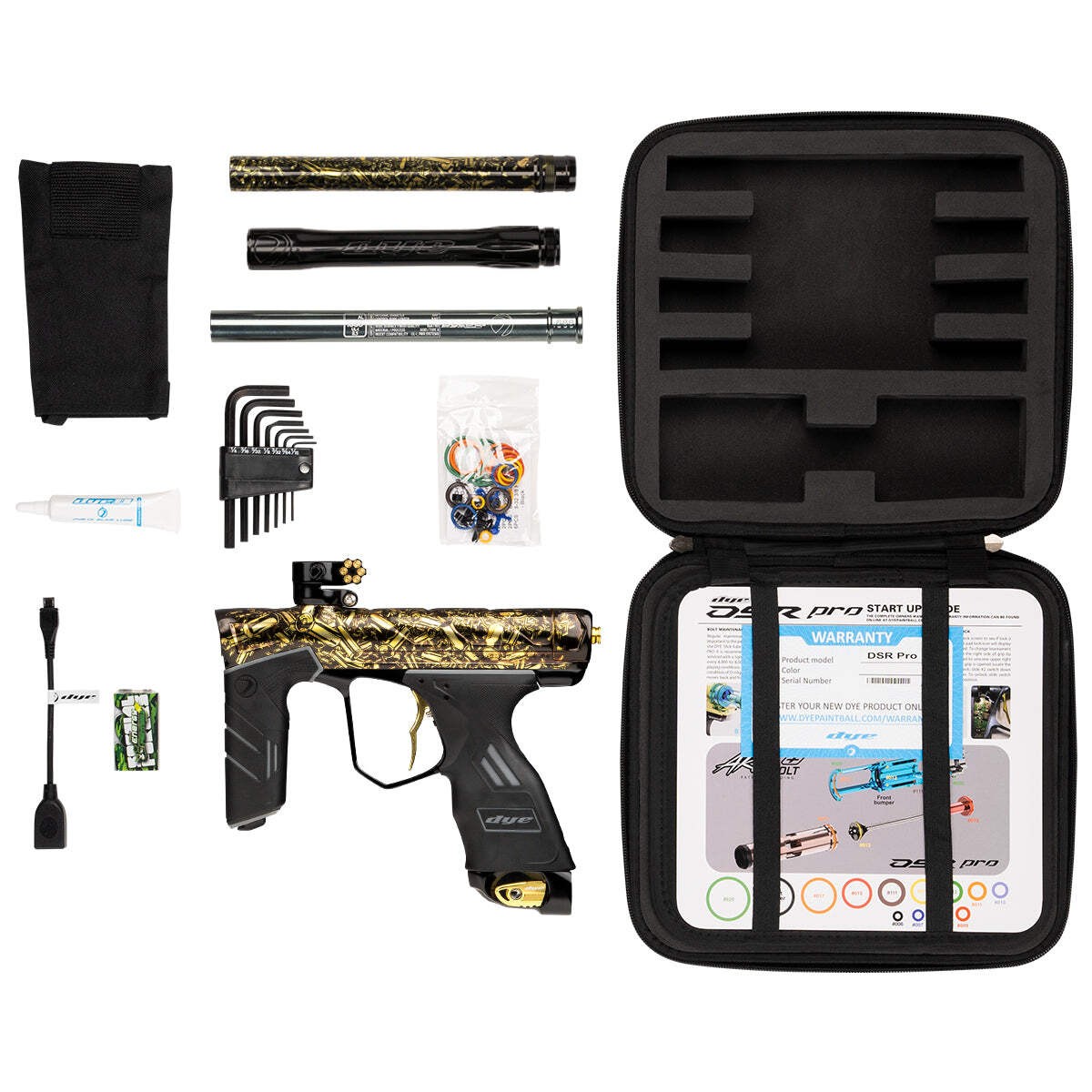 Dye DSR Pro Paintball Marker - PGA - Spent