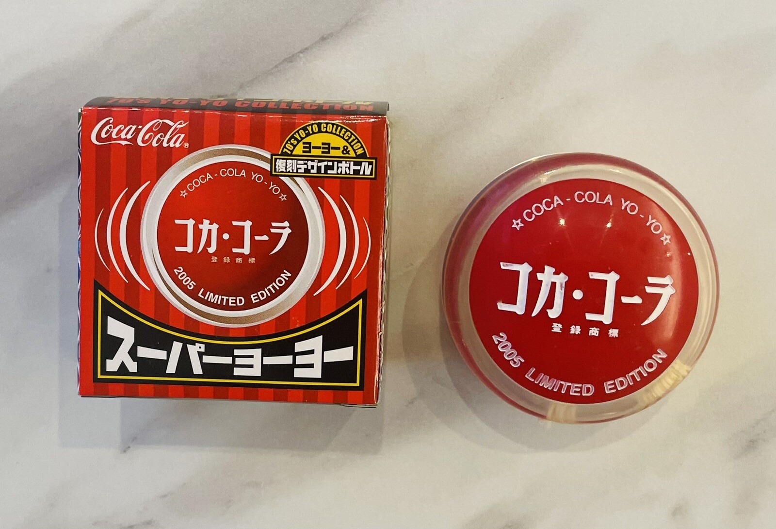 COCA COLA Spinner YO-YO Super Japanese Edition,2005,rare