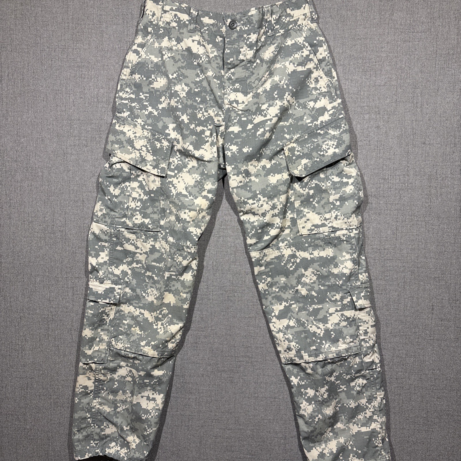 Small Regular - Army Combat Pants ACU Digital Camo EUC Hunting Outdoors
