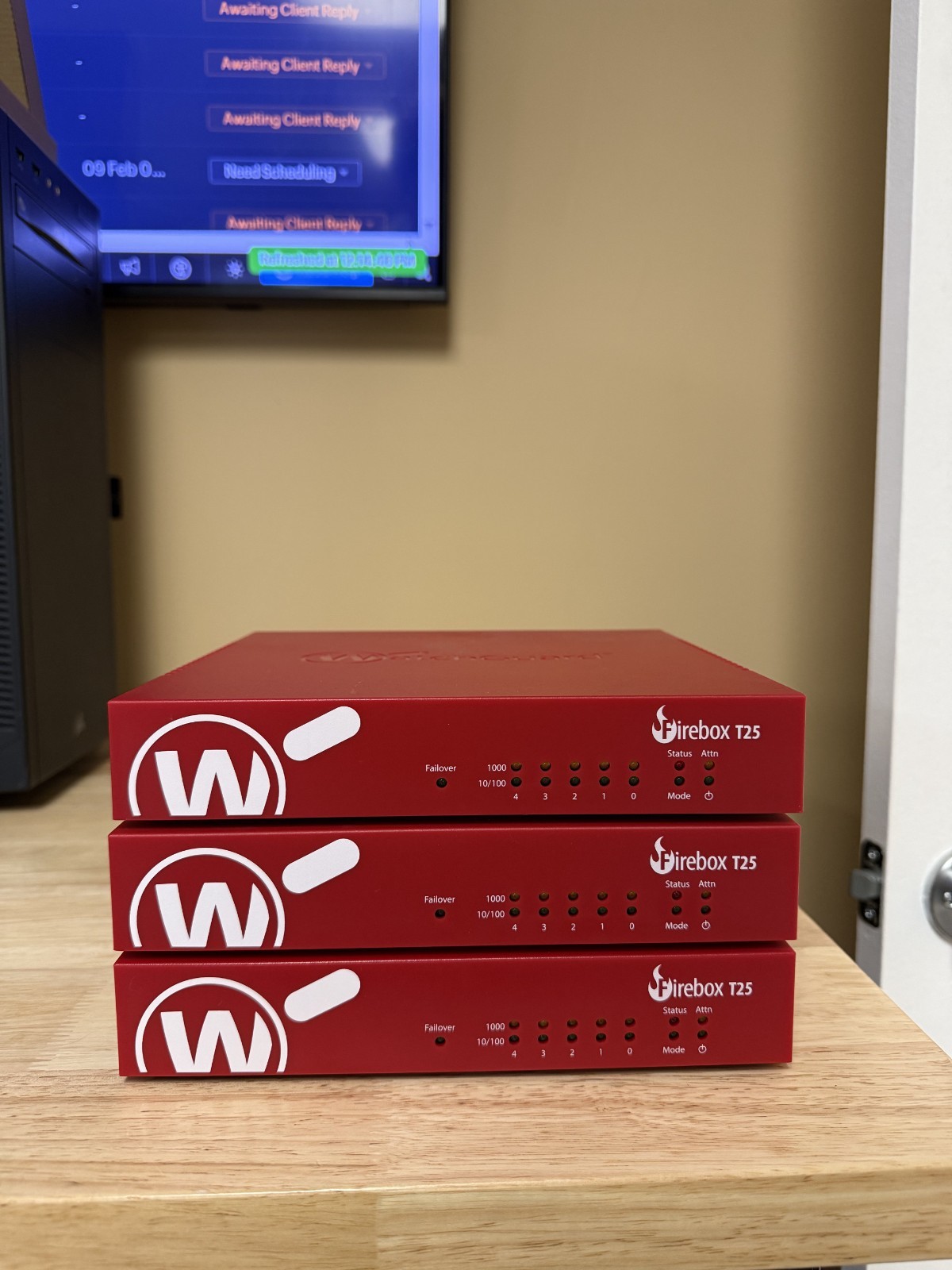 WatchGuard Firebox T25-W Network Security/Firewall Appliance