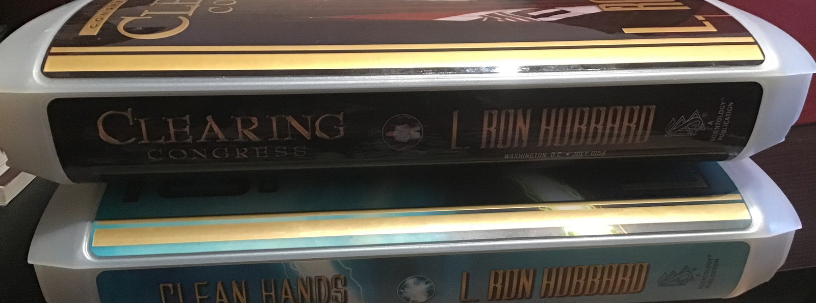 Lot Of 2 L.Ron Hubbard Clean Hands,Clearing Congress￼ Lectures  CD Set
