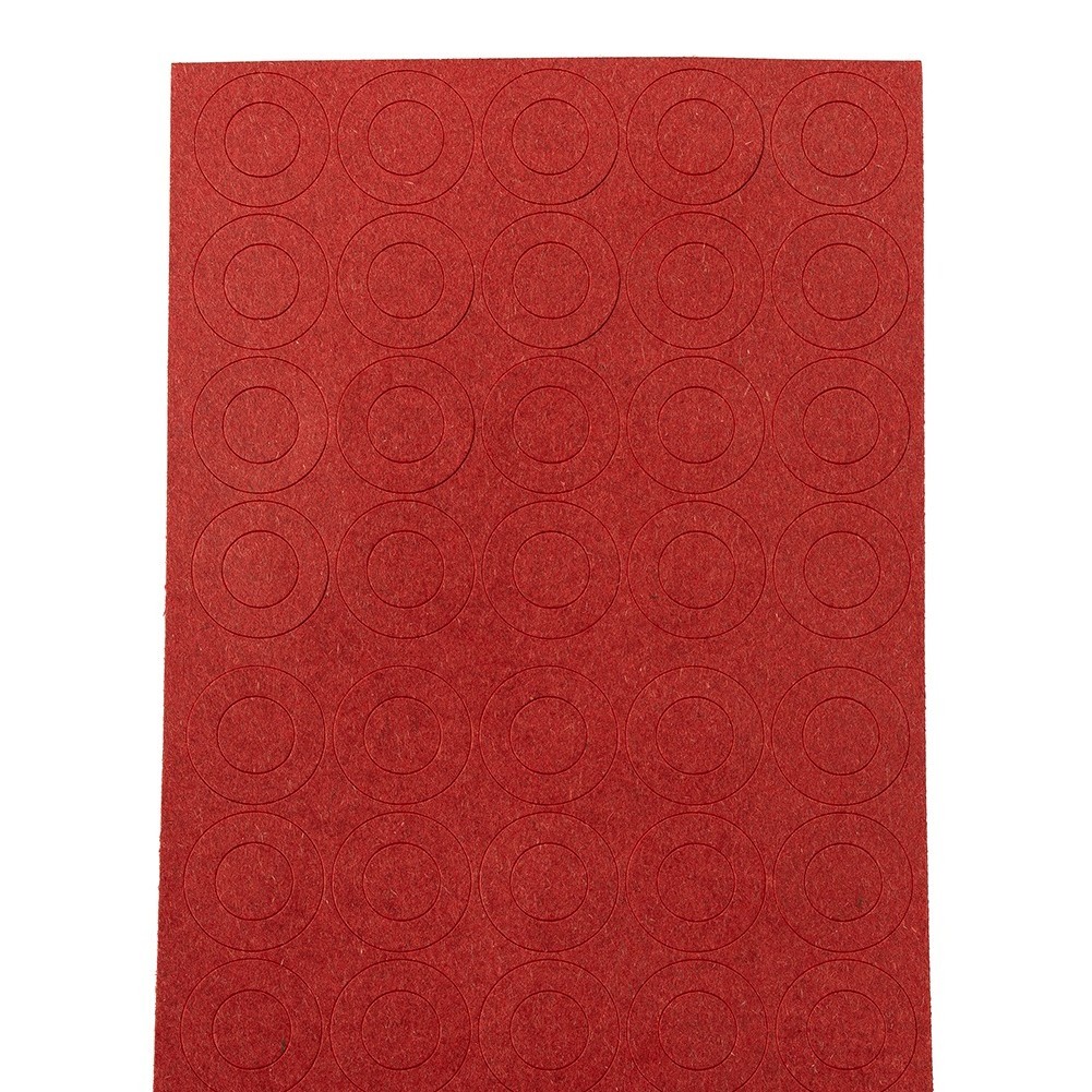Battery Insulators Paper Cardboard Hollow Insulating Red 10mm 2 Sheets