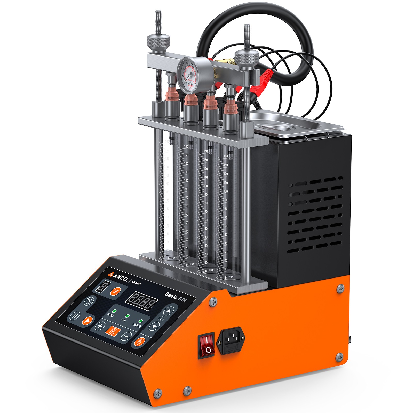 ANCEL ANJ400 Fuel Injector Cleaner Tester Low-resistance Injector Test Function