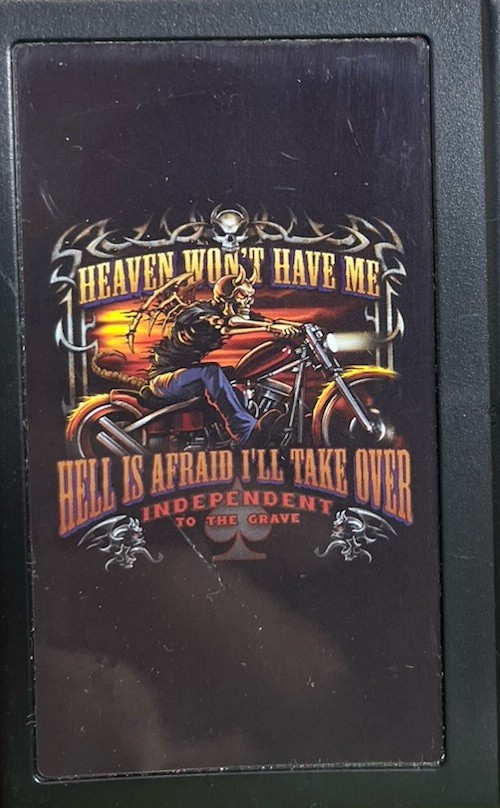 Rolling Machine Cigarette Roller Box Ghost Skeleton Skull Rider Herb Grinder New