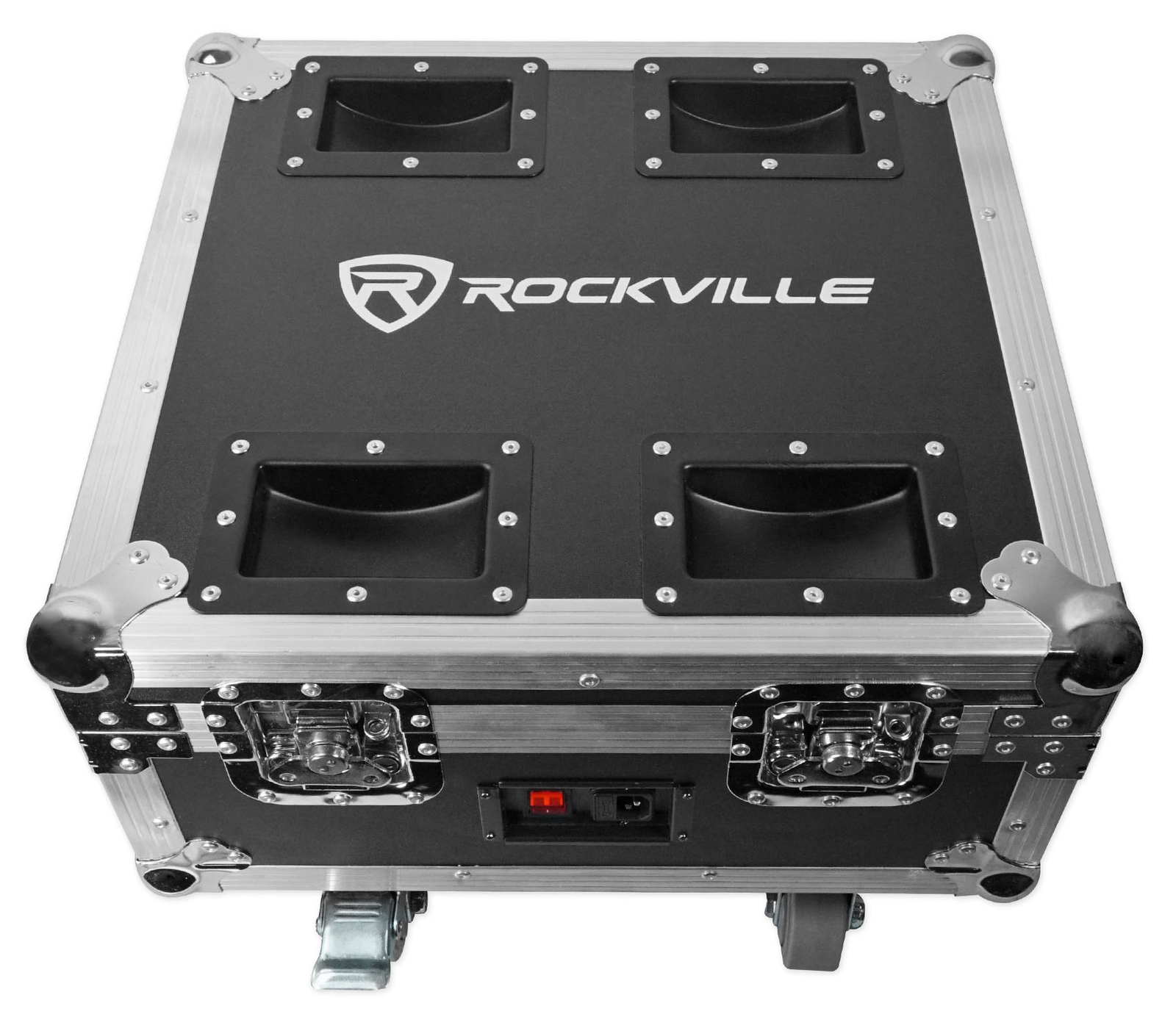 Rockville WEDGE CHARGE CASE Charging Case For (6) RockWedge LED PAR Lights