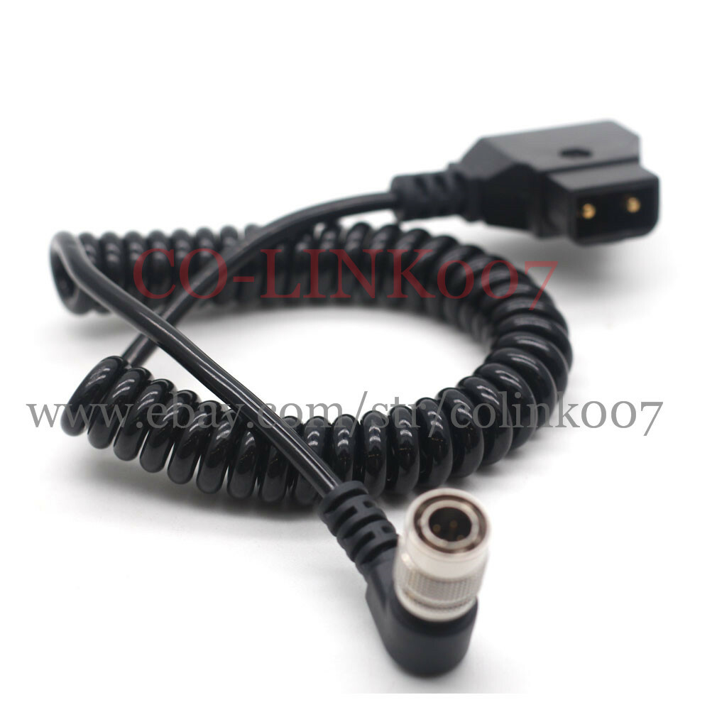 Sound Device SD633 SD644 SD688 ZOOM F4 F8 Power Cable, D-tap to Hirose 4PIN