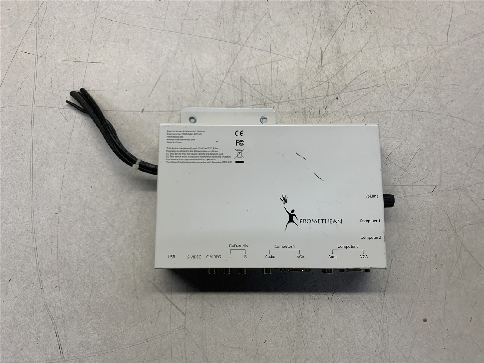 PROMETHEAN ACTIVBOARD+ WALLBOX PRE-WALLBOX-01